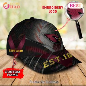 NFL Arizona Cardinals By Age And Year Established Custom Name Embroidery Cap
