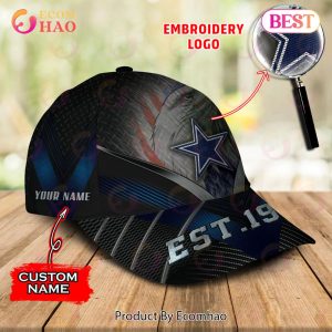NFL Dallas Cowboys By Age And Year Established Custom Name Embroidery Cap