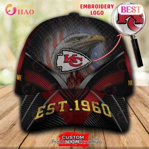 NFL Kansas City Chiefs By Age And Year Established Custom Name Embroidery Cap