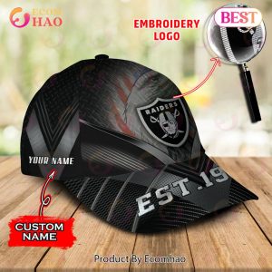 NFL Las Vegas Raiders By Age And Year Established Custom Name Embroidery Cap