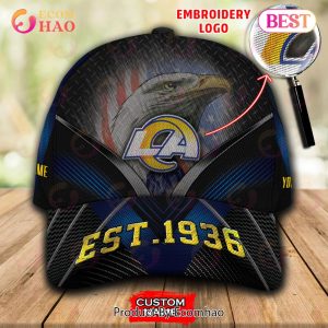 NFL Los Angeles Rams By Age And Year Established Custom Name Embroidery Cap