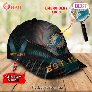 NFL Miami Dolphins By Age And Year Established Custom Name Embroidery Cap