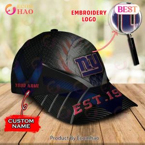 NFL New York Giants By Age And Year Established Custom Name Embroidery Cap