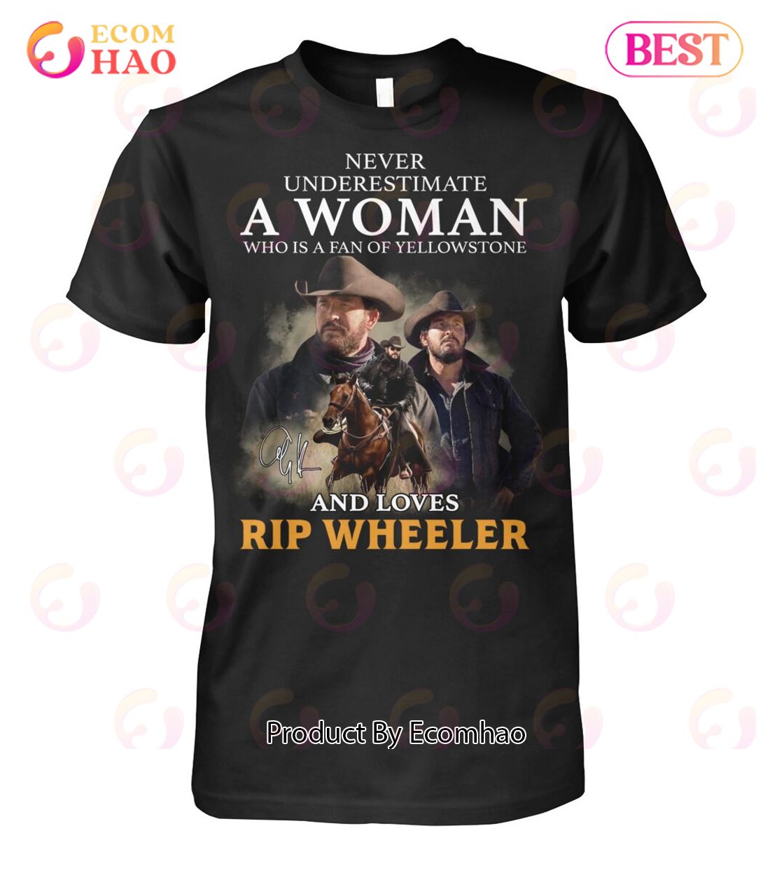 NEW] Never Underestimate A Woman Who Is A Fan Of Yellowstone And Loves John Dutton Unisex T-Shirt