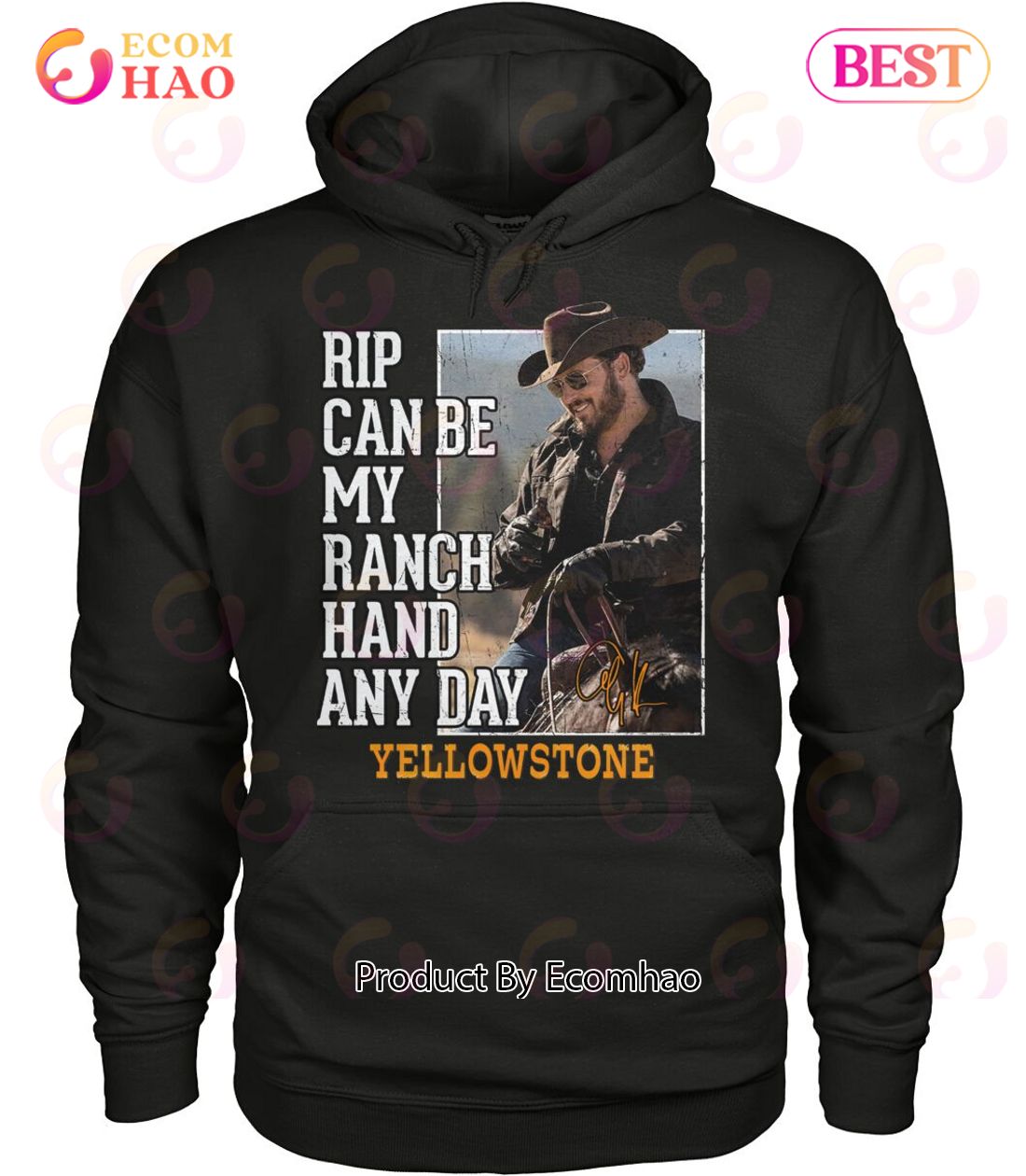 Rip Can Be My Ranch Hand Any Day Yellowstone T-Shirt