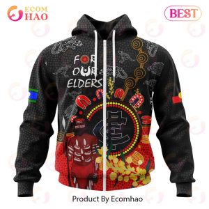 Personalized AFL Carlton Football Club Special Design For NAIDOC Week For Our Elders 3D Hoodie