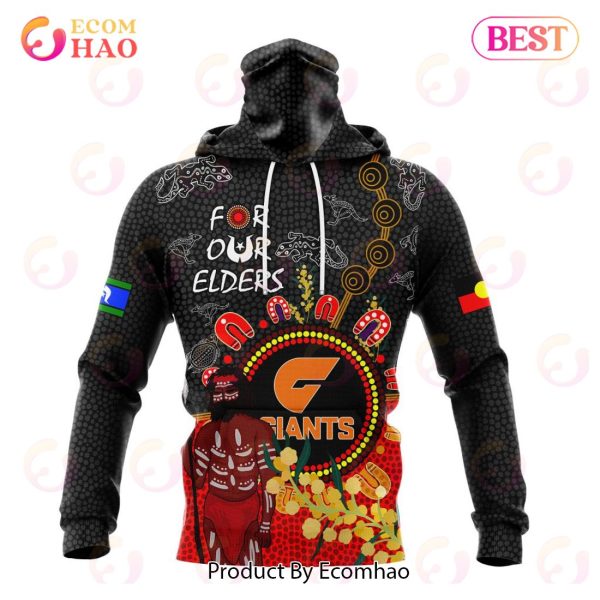 Personalized AFL Greater Western Sydney Giants Special Design For NAIDOC Week For Our Elders 3D Hoodie
