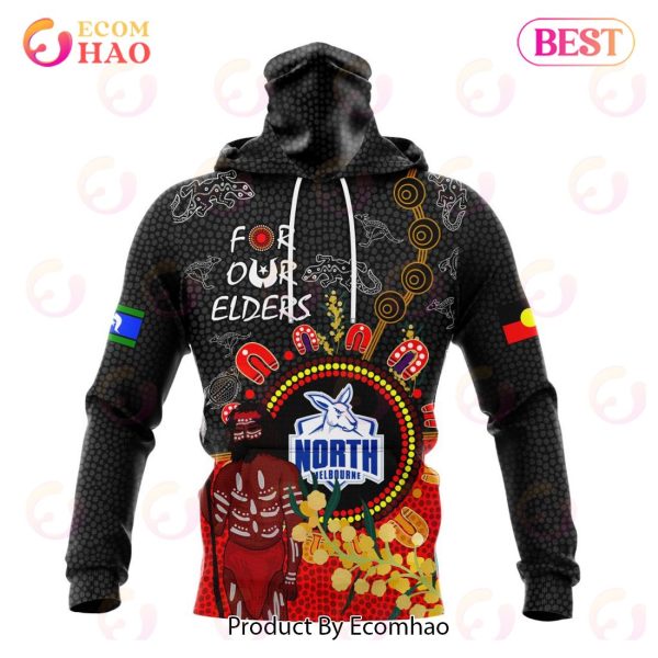 Personalized AFL North Melbourne Football Club Special Design For NAIDOC Week For Our Elders 3D Hoodie