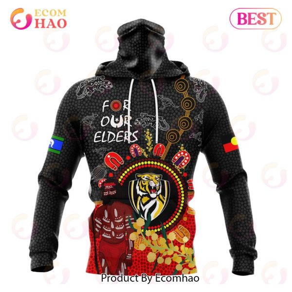 Personalized AFL Richmond Tigers Special Design For NAIDOC Week For Our Elders 3D Hoodie