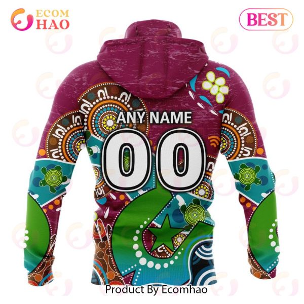 Personalized QLD Maroons Special Design For NAIDOC Week For Our Elders 3D Hoodie