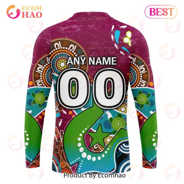 Personalized QLD Maroons Special Design For NAIDOC Week For Our Elders 3D Hoodie