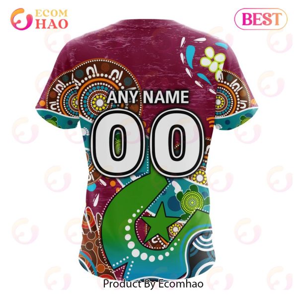 Personalized QLD Maroons Special Design For NAIDOC Week For Our Elders 3D Hoodie