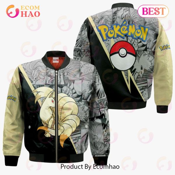 Ninetales Hoodie Custom Anime Pokemon Mix Manga