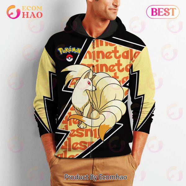 Ninetales Zip Hoodie Costume Pokemon