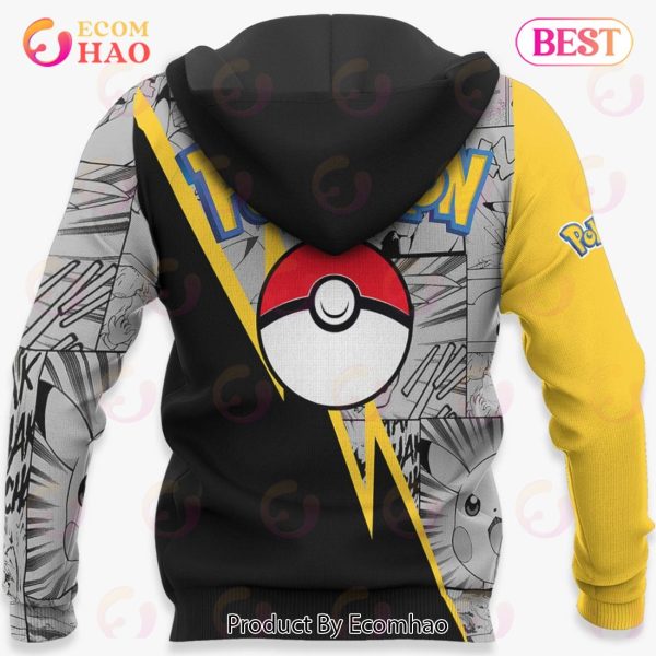 Pikachu Hoodie Custom Anime Mix Manga Pokemon