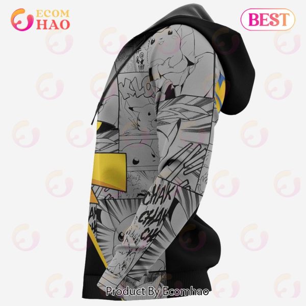 Pikachu Hoodie Custom Anime Mix Manga Pokemon