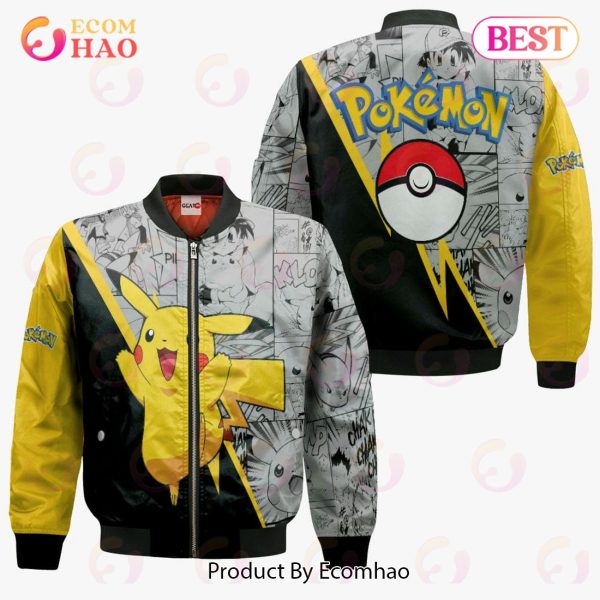 Pikachu Hoodie Custom Anime Mix Manga Pokemon