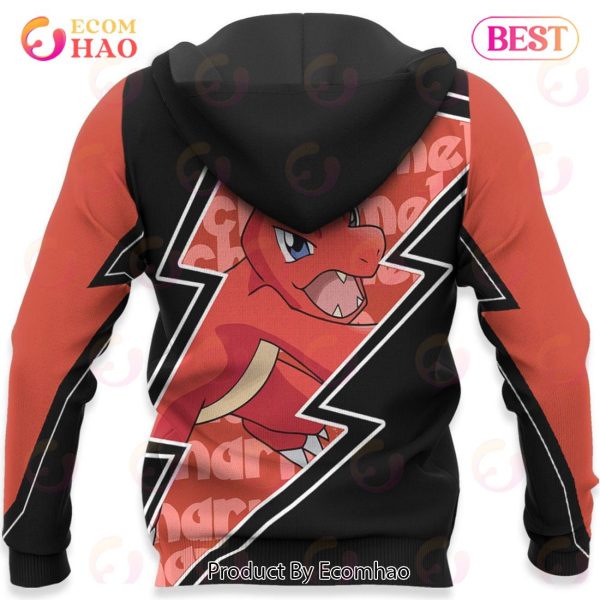 Pokemon Charmeleon Custom Anime Hoodie