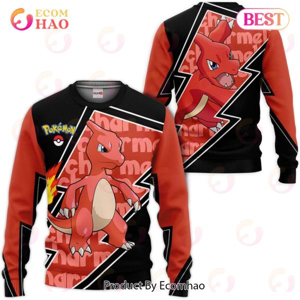 Pokemon Charmeleon Custom Anime Hoodie