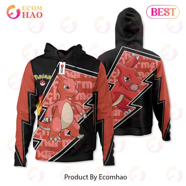 Pokemon Charmeleon Custom Anime Hoodie