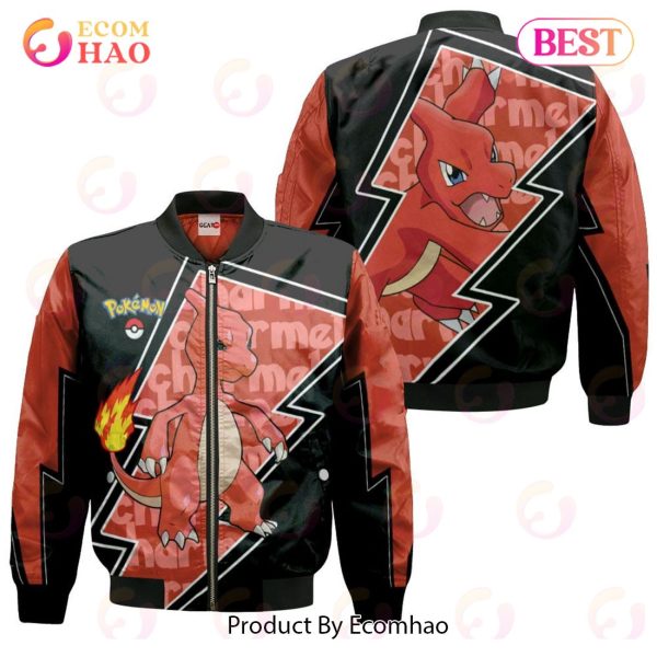 Pokemon Charmeleon Custom Anime Hoodie