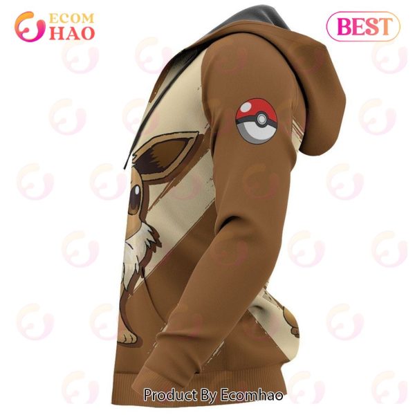 Pokemon Eevee Hoodie Custom Pokemon Anime