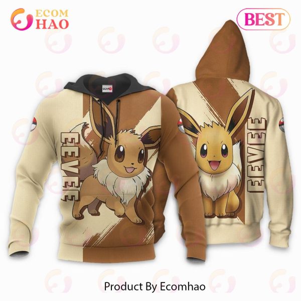 Pokemon Eevee Hoodie Custom Pokemon Anime