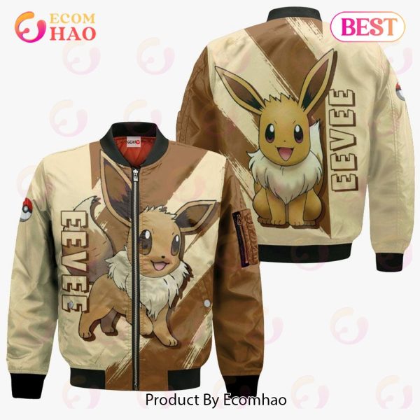 Pokemon Eevee Hoodie Custom Pokemon Anime