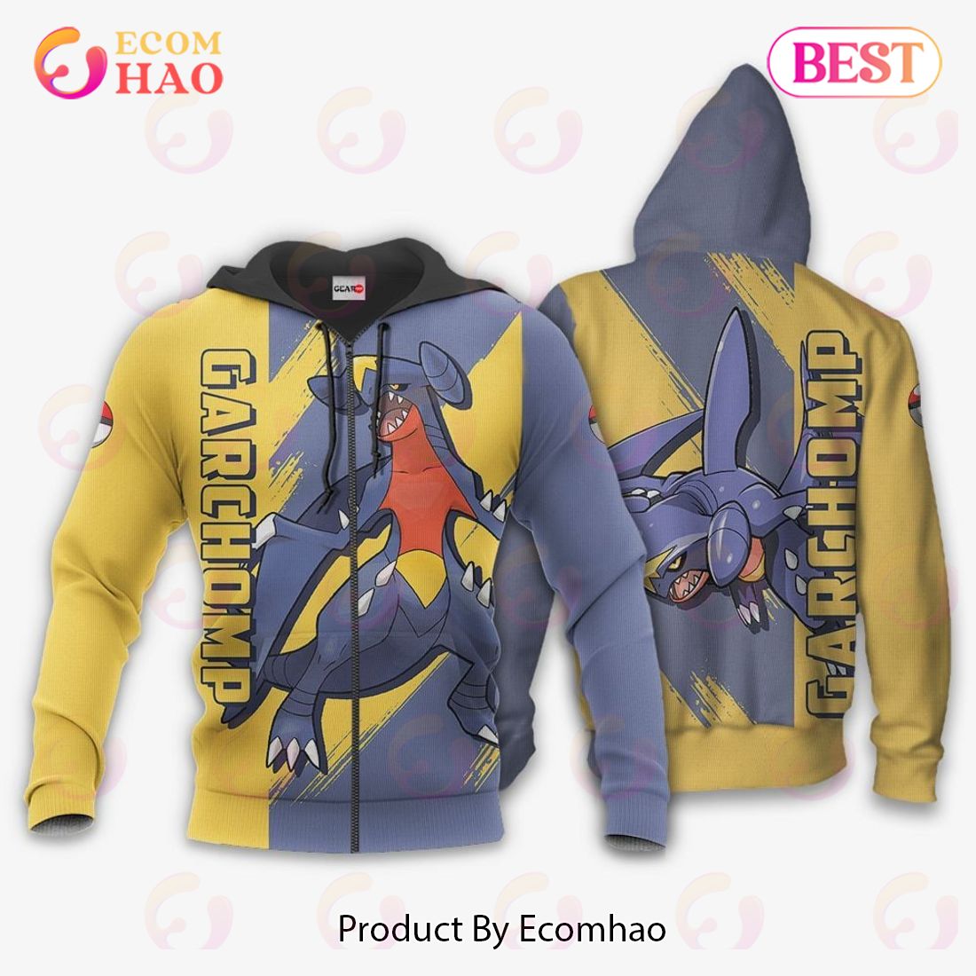 Pokemon Infernape Hoodie Custom Anime Zip Jacket
