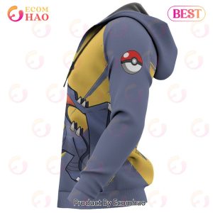 Pokemon Garchomp Hoodie Custom Anime Zip Jacket
