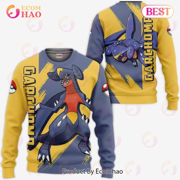 Pokemon Garchomp Hoodie Custom Anime Zip Jacket