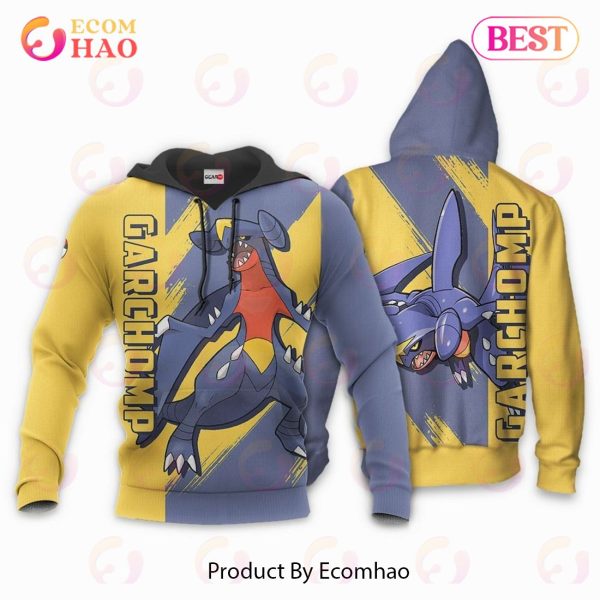 Pokemon Garchomp Hoodie Custom Anime Zip Jacket