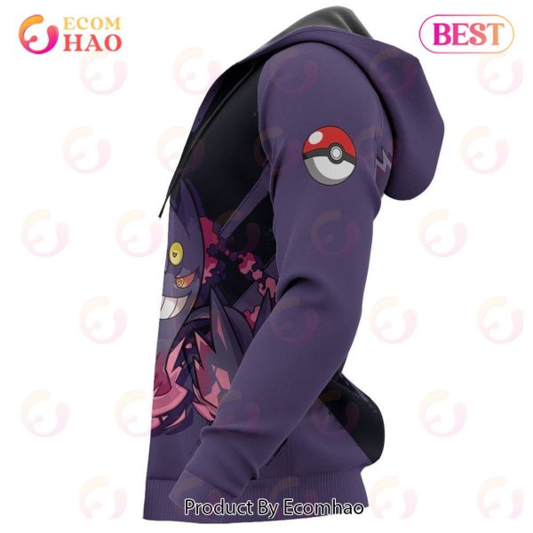 Pokemon Gengar Hoodie Custom
