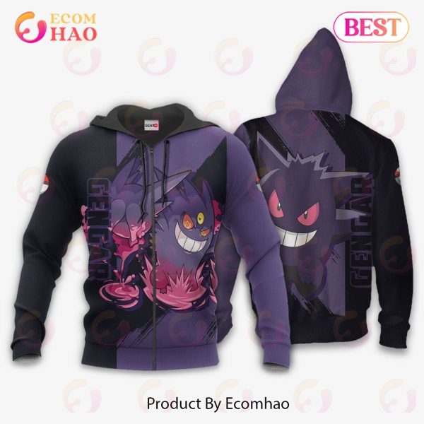 Pokemon Gengar Hoodie Custom