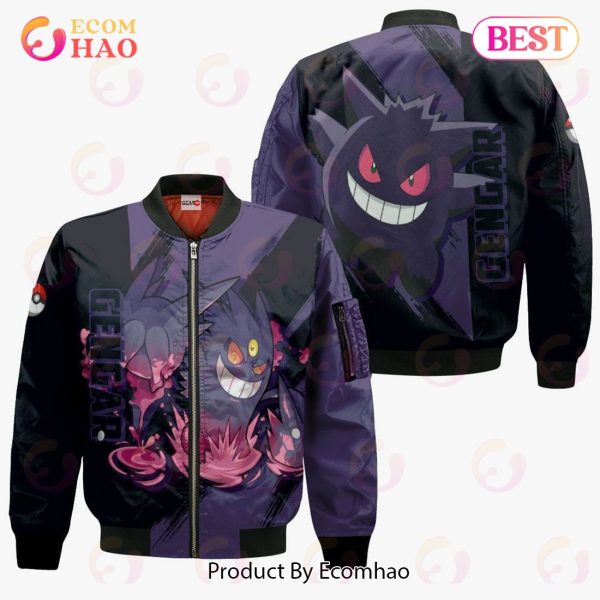 Pokemon Gengar Hoodie Custom