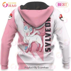 Pokemon Sylveon Hoodie Custom Anime Zip Jacket