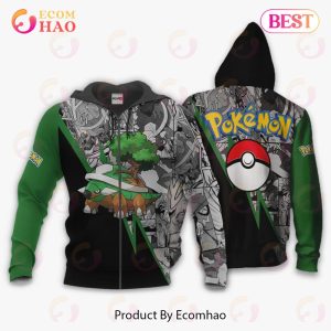 Torterra Hoodie Custom Anime Pokemon