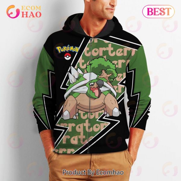 Torterra Zip Hoodie Costume Pokemon