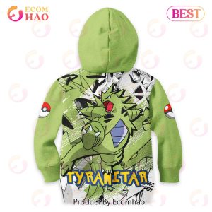 Tyranitar Kids Hoodie Custom Manga Anime Clothes