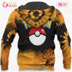 Umbreon Hoodie Custom Pokemon Anime Tie Dye Style
