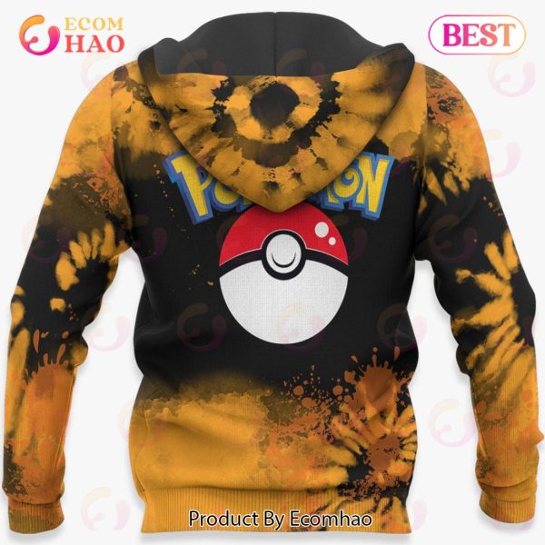 Umbreon Hoodie Custom Pokemon Anime Tie Dye Style