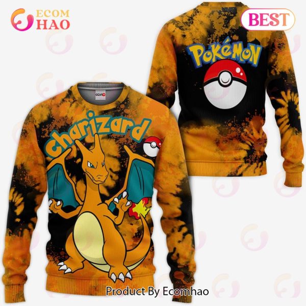 Umbreon Hoodie Custom Pokemon Anime Tie Dye Style