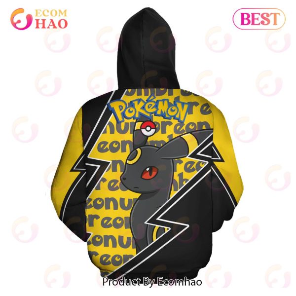 Umbreon Zip Hoodie Costume Pokemon