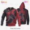 NRL Canberra Raiders Special Pink Breast Cancer Design 3D Hoodie