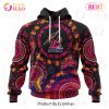 NRL New Zealand Warriors Special Pink Breast Cancer Design 3D Hoodie