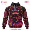 NRL Parramatta Eels Special Pink Breast Cancer Design 3D Hoodie