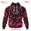 NRL St. George Illawarra Dragons Special Pink Breast Cancer Design 3D Hoodie