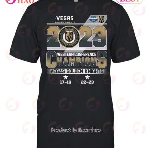 Vegas Golden Knights 2023 Western Conference Champions T-Shirt