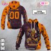Personalized NRL Warrior Canberra Raiders 3D Hoodie