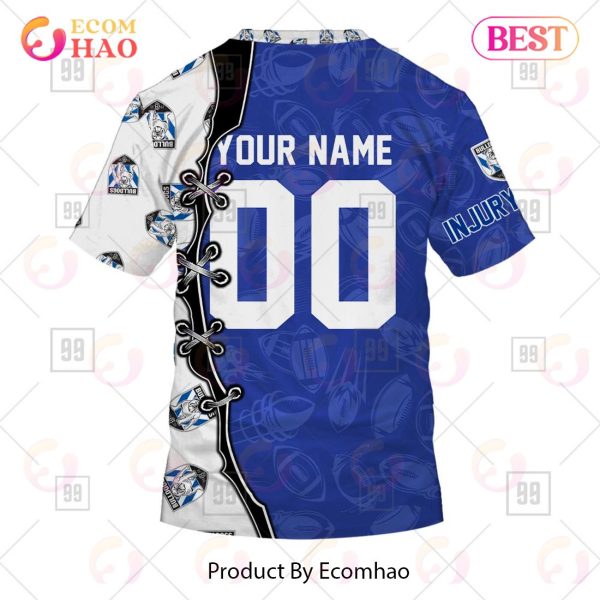 Personalized NRL Warrior Canterbury Bankstown Bulldogs 3D Hoodie